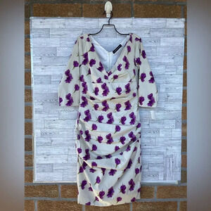 Samantha sung rockabilly Eva passion violet dress size 6